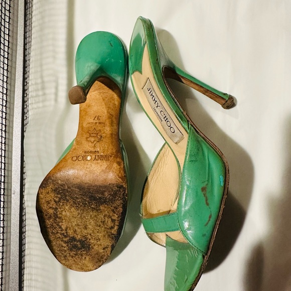 Jimmy choo London original, size 37, green - Picture 3 of 6